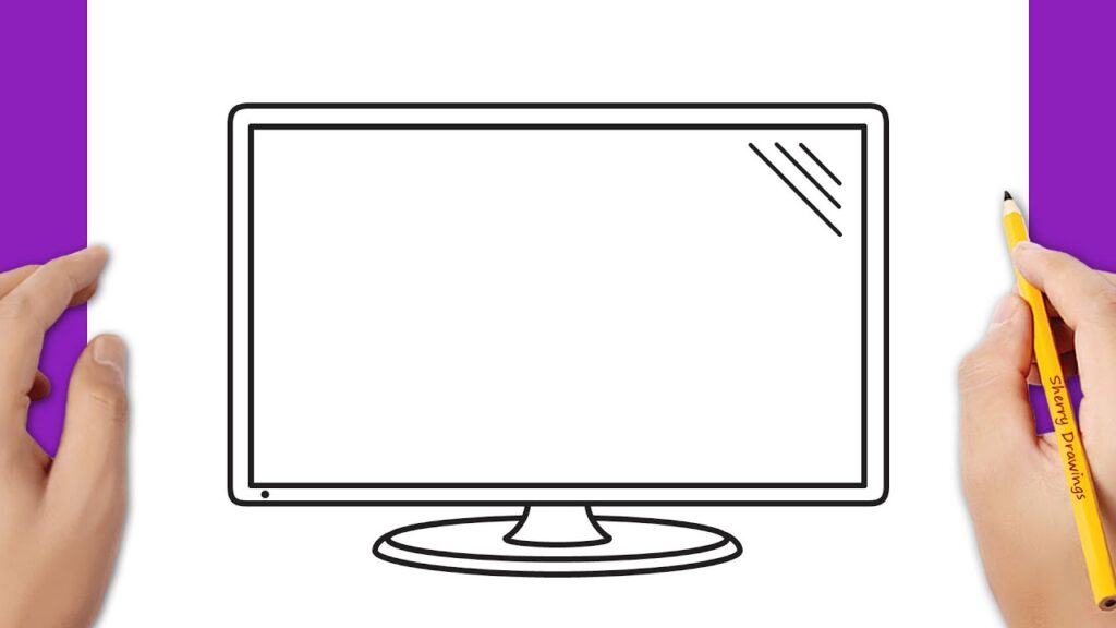 How to Draw a Monitor