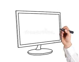 How to Draw a Monitor