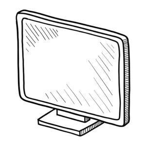 How to Draw a Monitor