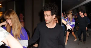 Matty Healy and Taylor Swift